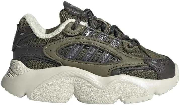 adidas Infant Boys Ozmillen Elastic Lace I Slip On Sneakers Shoes Casual - Green - Size 8 M