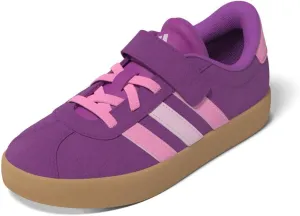 adidas Unisex-Child Vl Court 3.0 Elastic Lace Sneaker, EU