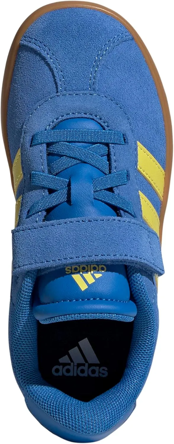 adidas Unisex-Child Vl Court 3.0 Elastic Lace Sneaker, EU