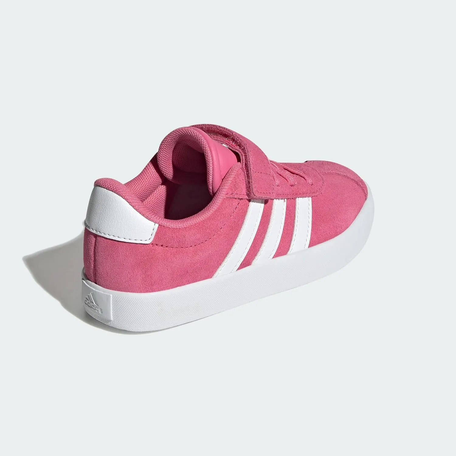 adidas Unisex-Child Vl Court 3.0 Elastic Lace Sneaker