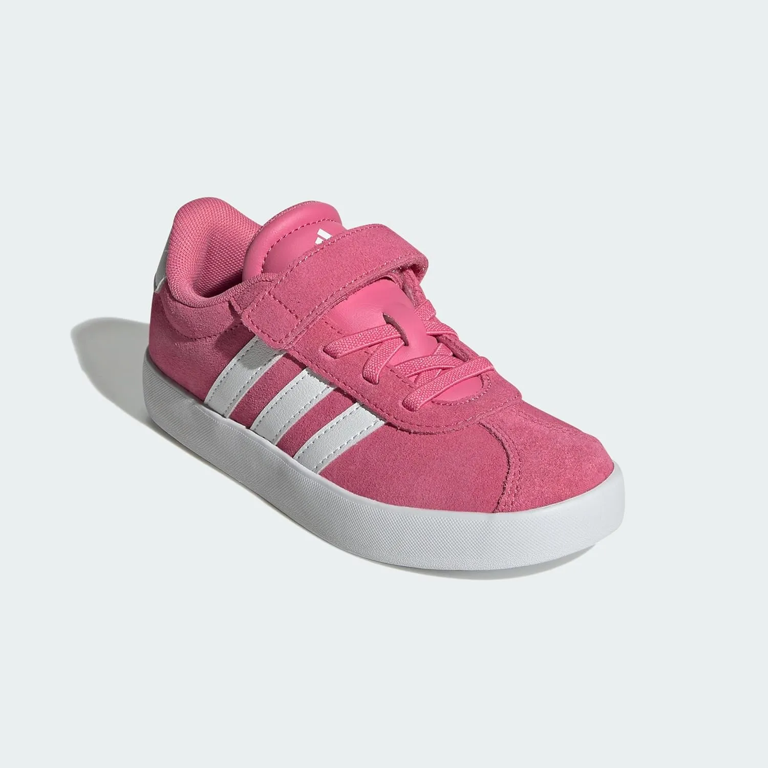adidas Unisex-Child Vl Court 3.0 Elastic Lace Sneaker
