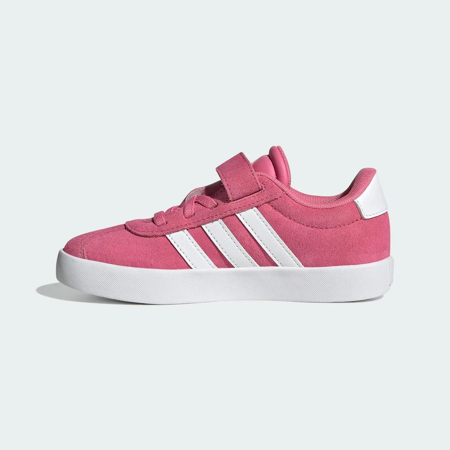 adidas Unisex-Child Vl Court 3.0 Elastic Lace Sneaker