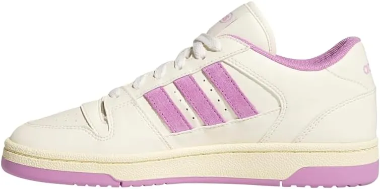 adidas Womens Break Start Low Lace Up Sneakers Shoes Casual - Off White