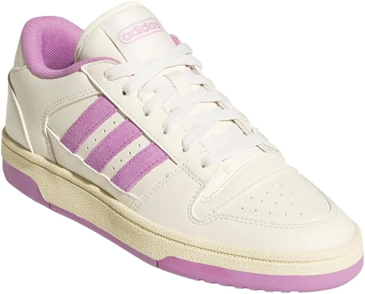 adidas Womens Break Start Low Lace Up Sneakers Shoes Casual - Off White
