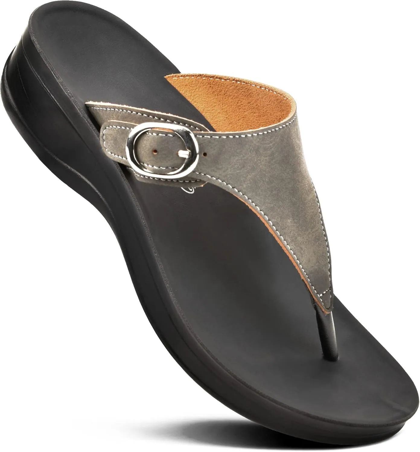 AEROTHOTIC Shale Women’s Flip Flop Sandals with Arch Support