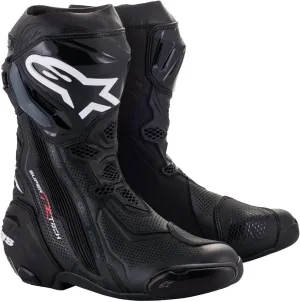 Alpinestars Supertech R Vented Boots (41) (BLACK)