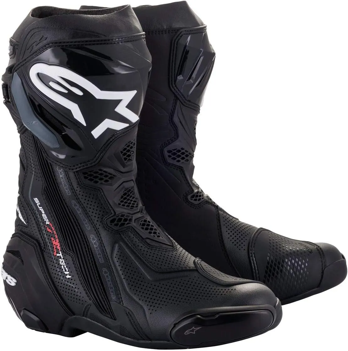 Alpinestars Supertech R Vented Boots (41) (BLACK)