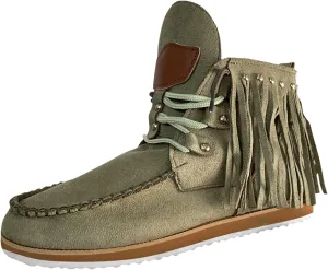 Ankle Boots for Women Stacked Chunky High Heel Short Ankle Booties Cut Out Vintage Slip on Leather Round Toe Non Slip Women's Boots Short Fall Winter Booties