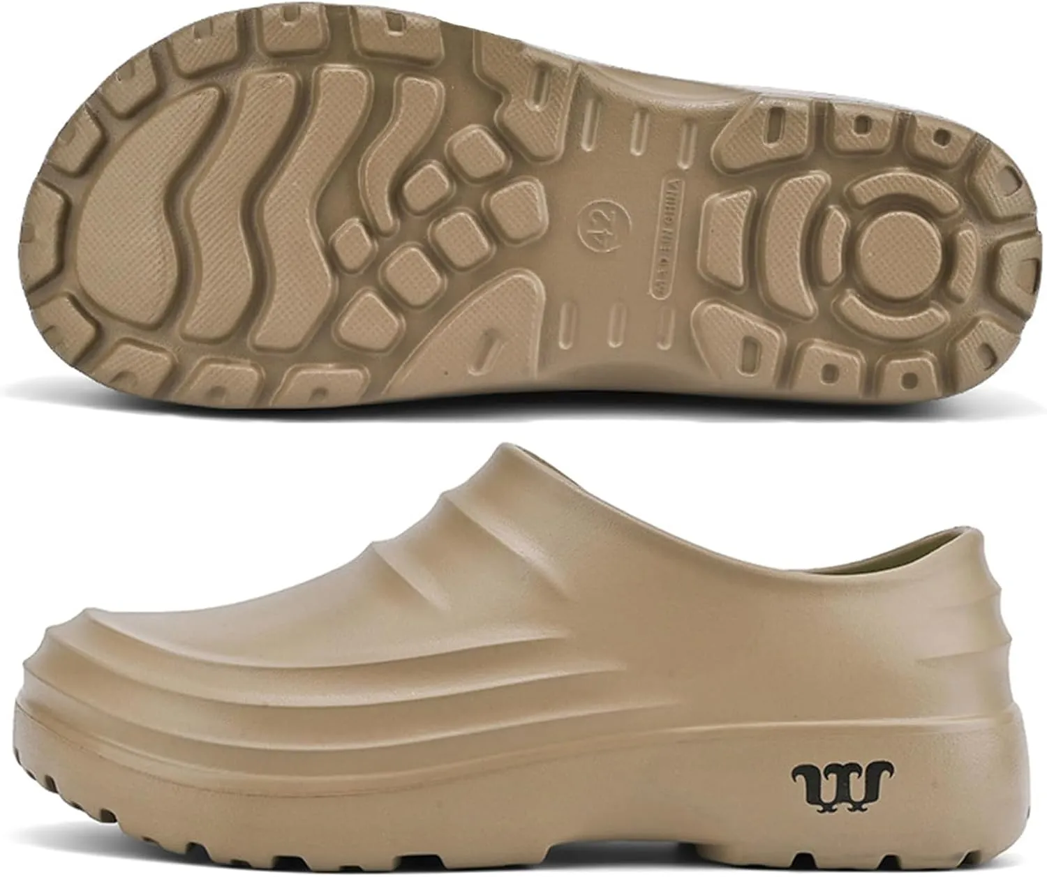 Armadillo Clogs for Nurses Chef Shoes Unisex Oil Resistant for Men Non Slip Work Shoes Women Food Service Comfortable Lightweight Nursing Shoe Waterproof Soft Beach Driving Sandals with Arch Support