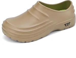 Armadillo Clogs for Nurses Chef Shoes Unisex Oil Resistant for Men Non Slip Work Shoes Women Food Service Comfortable Lightweight Nursing Shoe Waterproof Soft Beach Driving Sandals with Arch Support