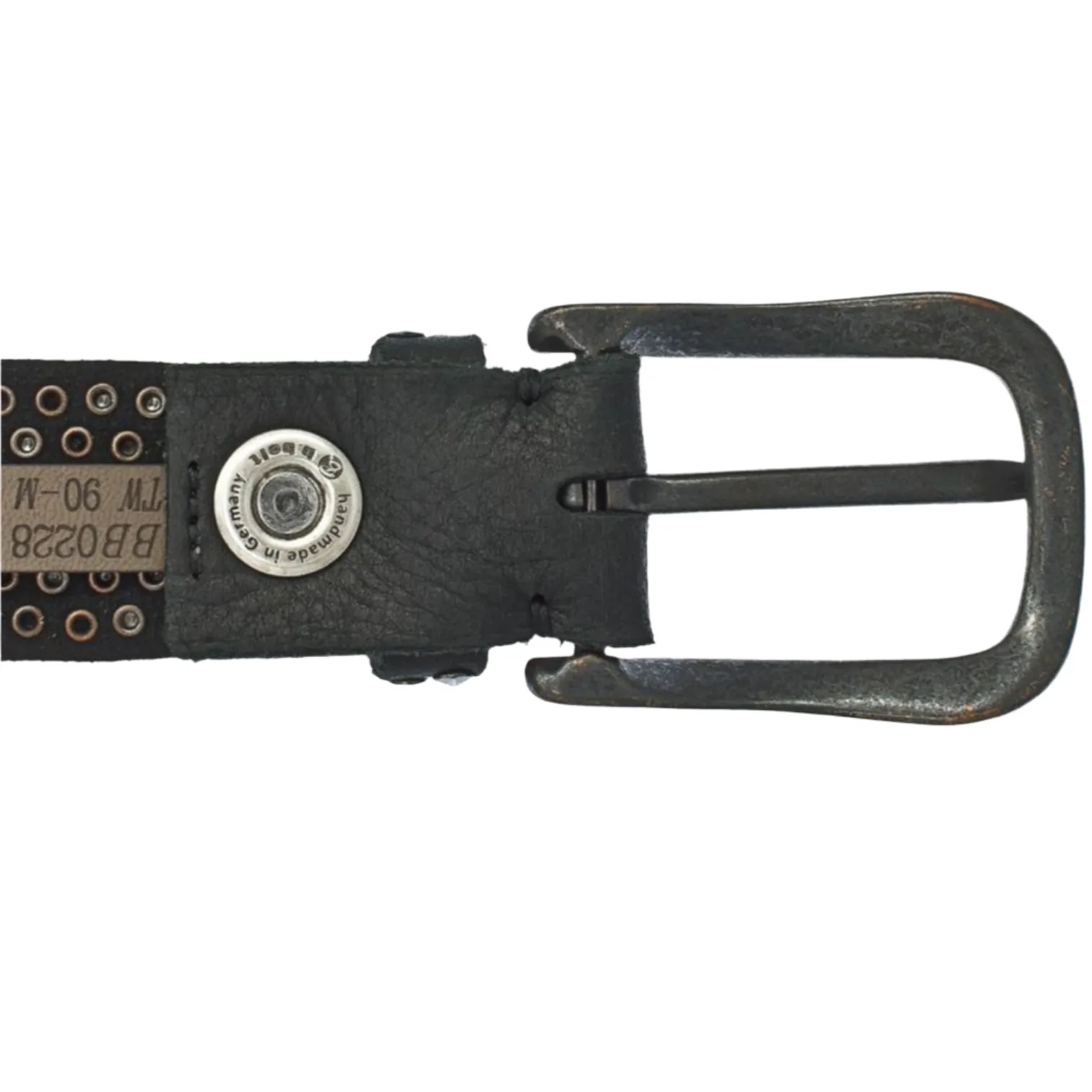 B Belt Zoe Black Buckle Belt