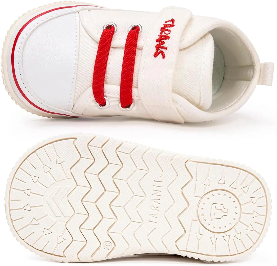 Baby Boys Girls Squeaky Shoes Anti-Slip Soft Rubber Sole Sneakers Toddler First Walkers