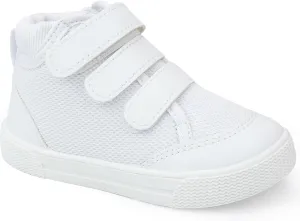 Baby Walking Shoes High-Top Boy Sneakers Lightweight Non Slip Toddler Shoes for 6 9 12 18 24 Months