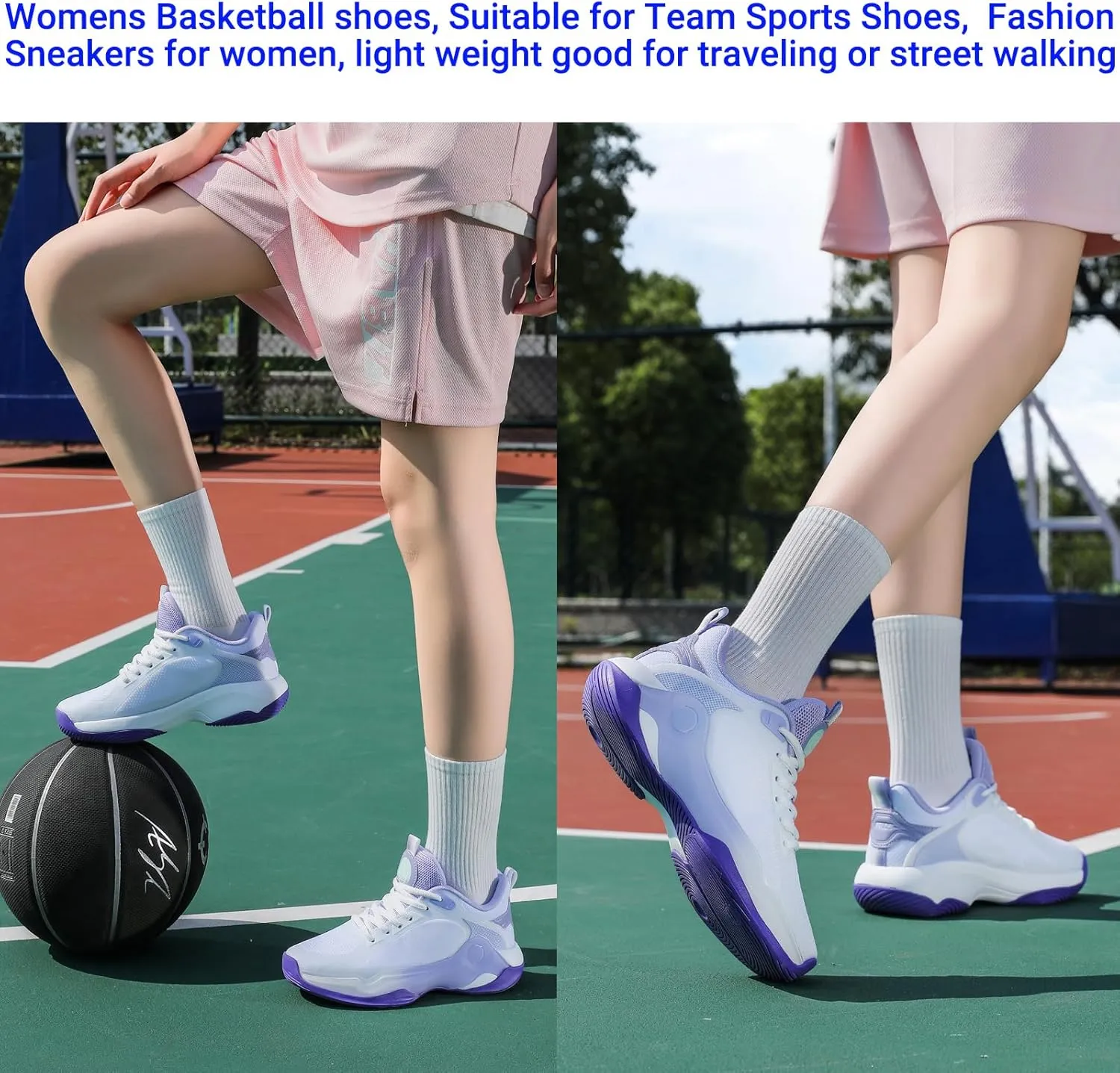 Beita Basketball Shoes for Women Fashion Sneakers Sport Shoes Anti Slip Breathable