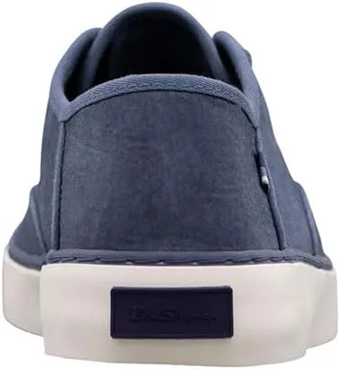 Ben Sherman Mens Camden Lace Up Sneakers Shoes Casual - Beige