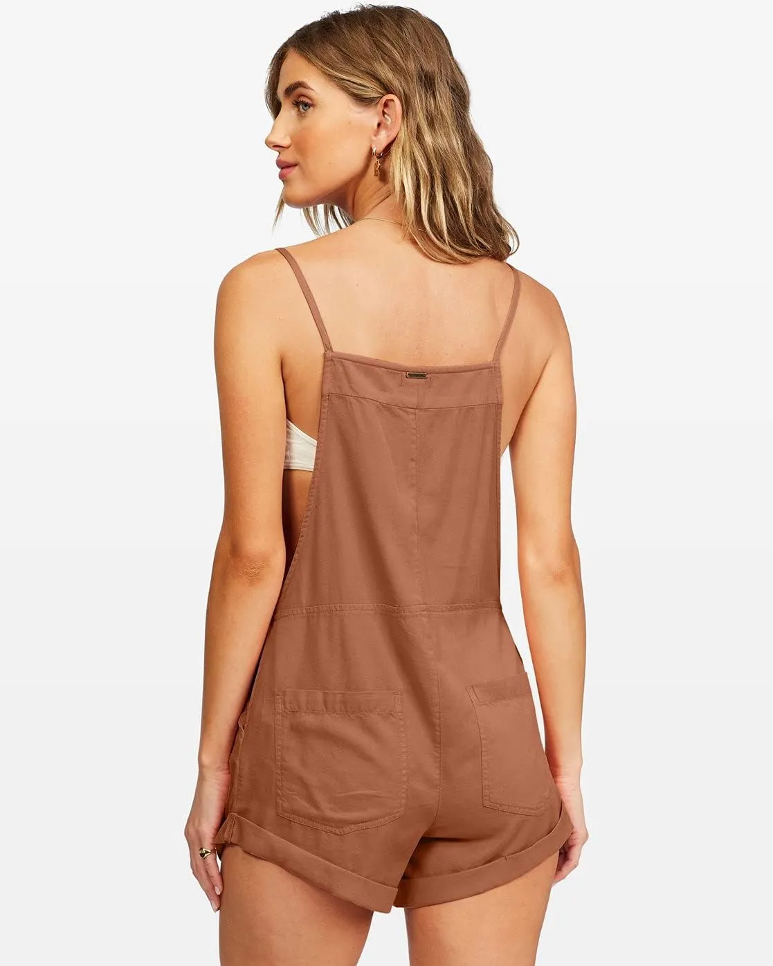 Billabong Women's Wild Pursuit Cotton Twill Blend Romper (XS-XL)