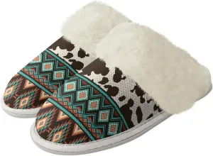 Binienty Slippers for Women Indoor Warm Comfy Slip On Fluffy Bedroom House Slippers Anti-Skid