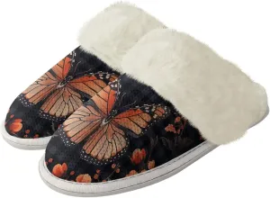 Binienty Women's Men's House Shoes Ultra Lightweight Fuzzy Winter Slippers