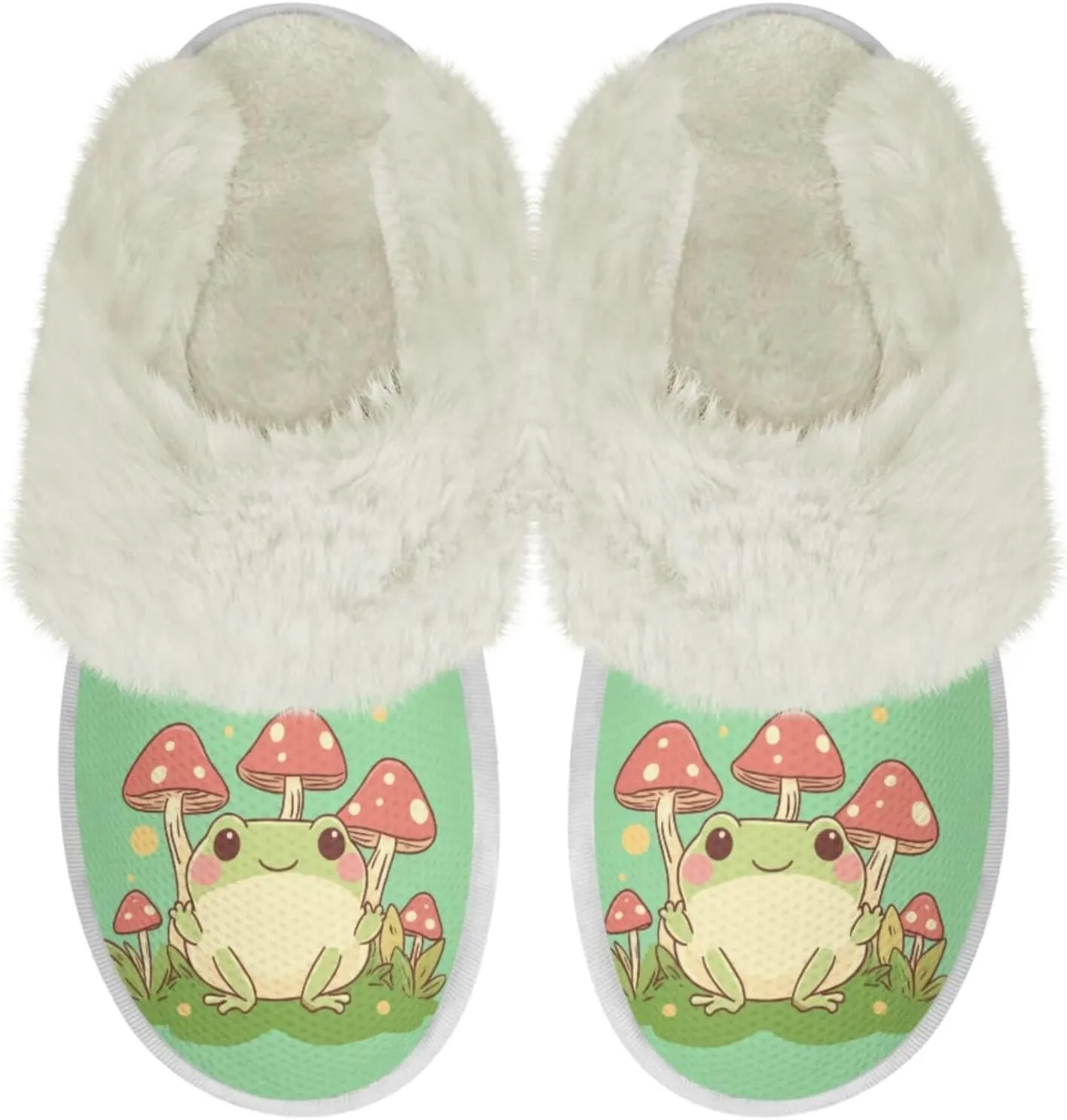 Binienty Womens Slippers Fluffy Fuzzy House Slippers Indoor Outdoor Bedroom Shoes Size 5-13