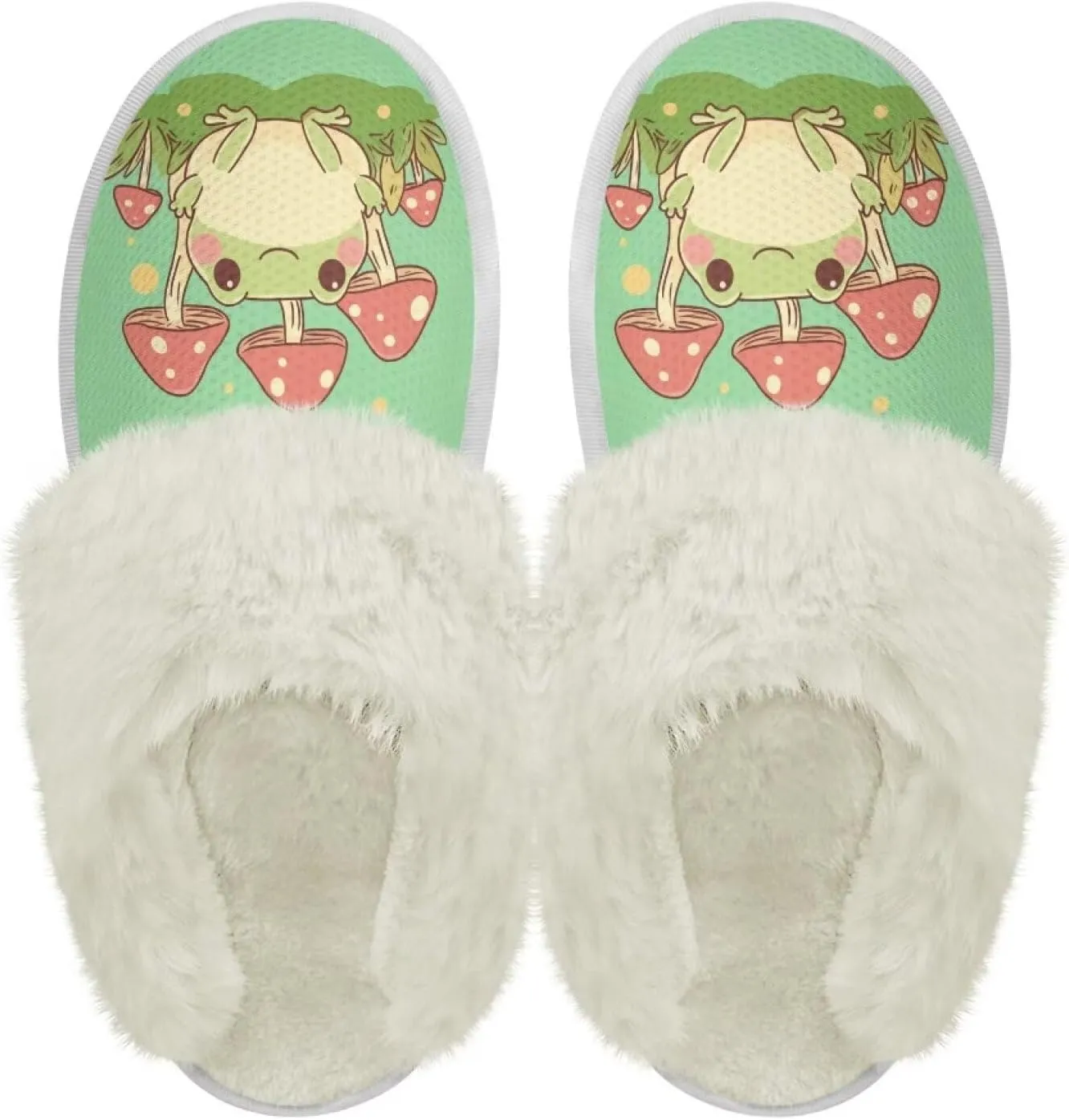 Binienty Womens Slippers Fluffy Fuzzy House Slippers Indoor Outdoor Bedroom Shoes Size 5-13