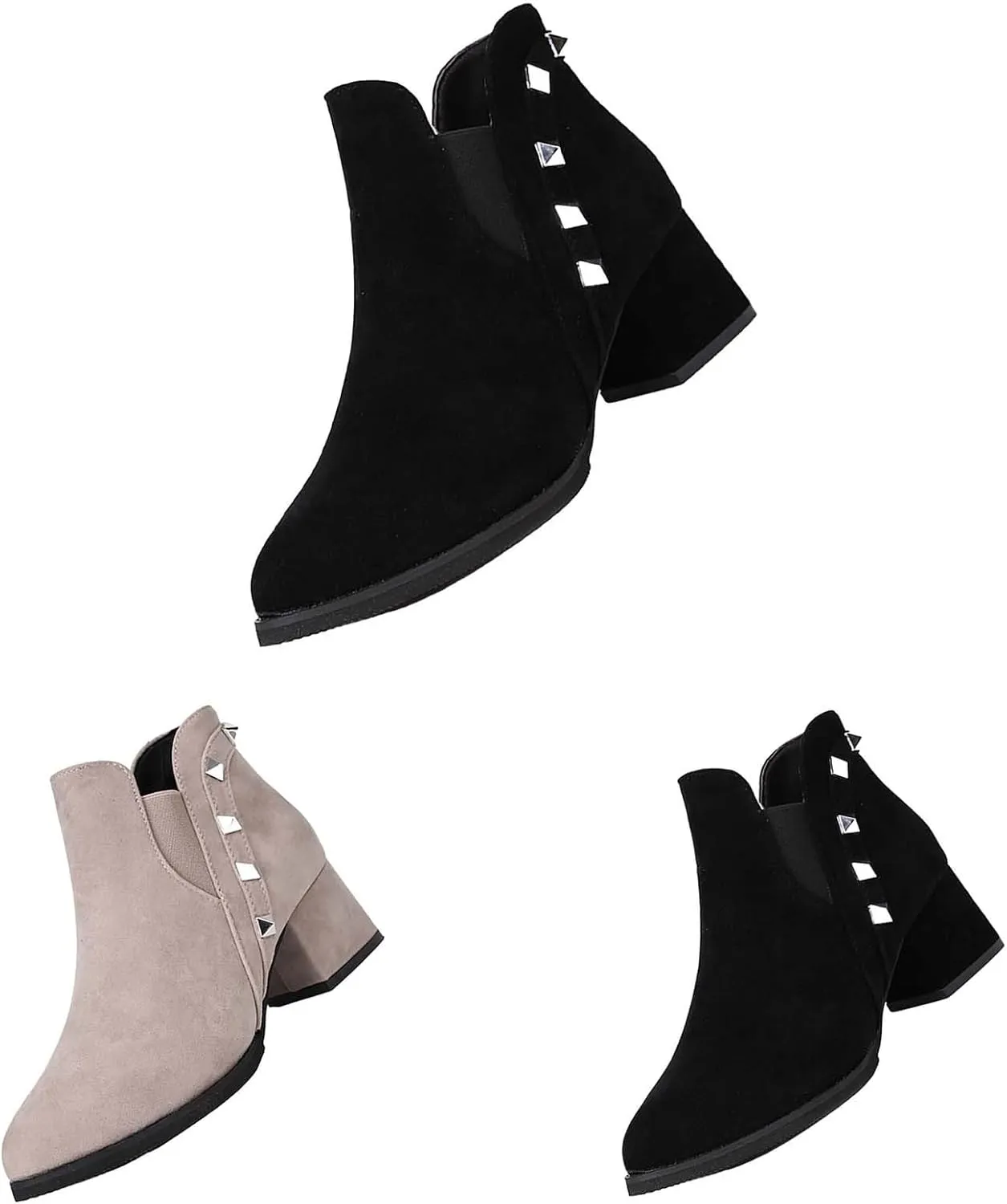 Black Booties for Women Green Cowboy Boots for Women Womens Goth Boots Chelsea Boots Women No Heel Ankle Boots for Women No Heel Womens Ankle Booties with Heel