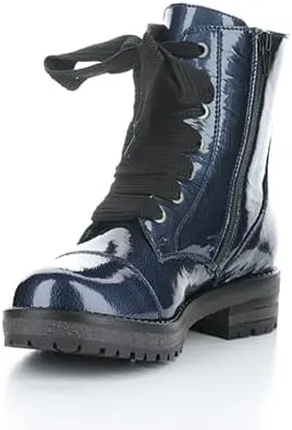 Bos. & Co. MASCARA PAT SIDE ZIP BOOT - PAULIE