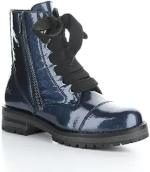Bos. & Co. MASCARA PAT SIDE ZIP BOOT - PAULIE