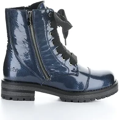 Bos. & Co. MASCARA PAT SIDE ZIP BOOT - PAULIE