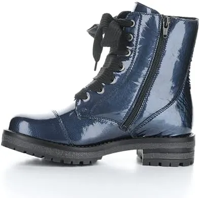 Bos. & Co. MASCARA PAT SIDE ZIP BOOT - PAULIE