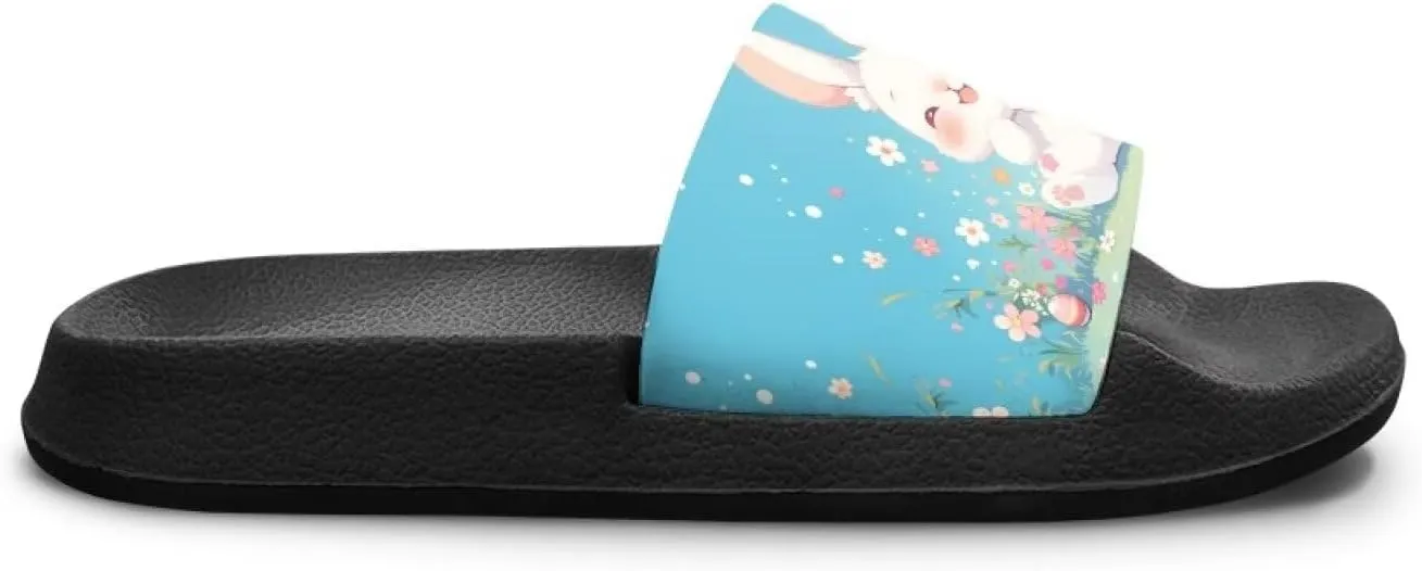 Boy & Girls Slide Sandals Kids Shower Shoes Non Slip Summer Slippers Beach Sandals