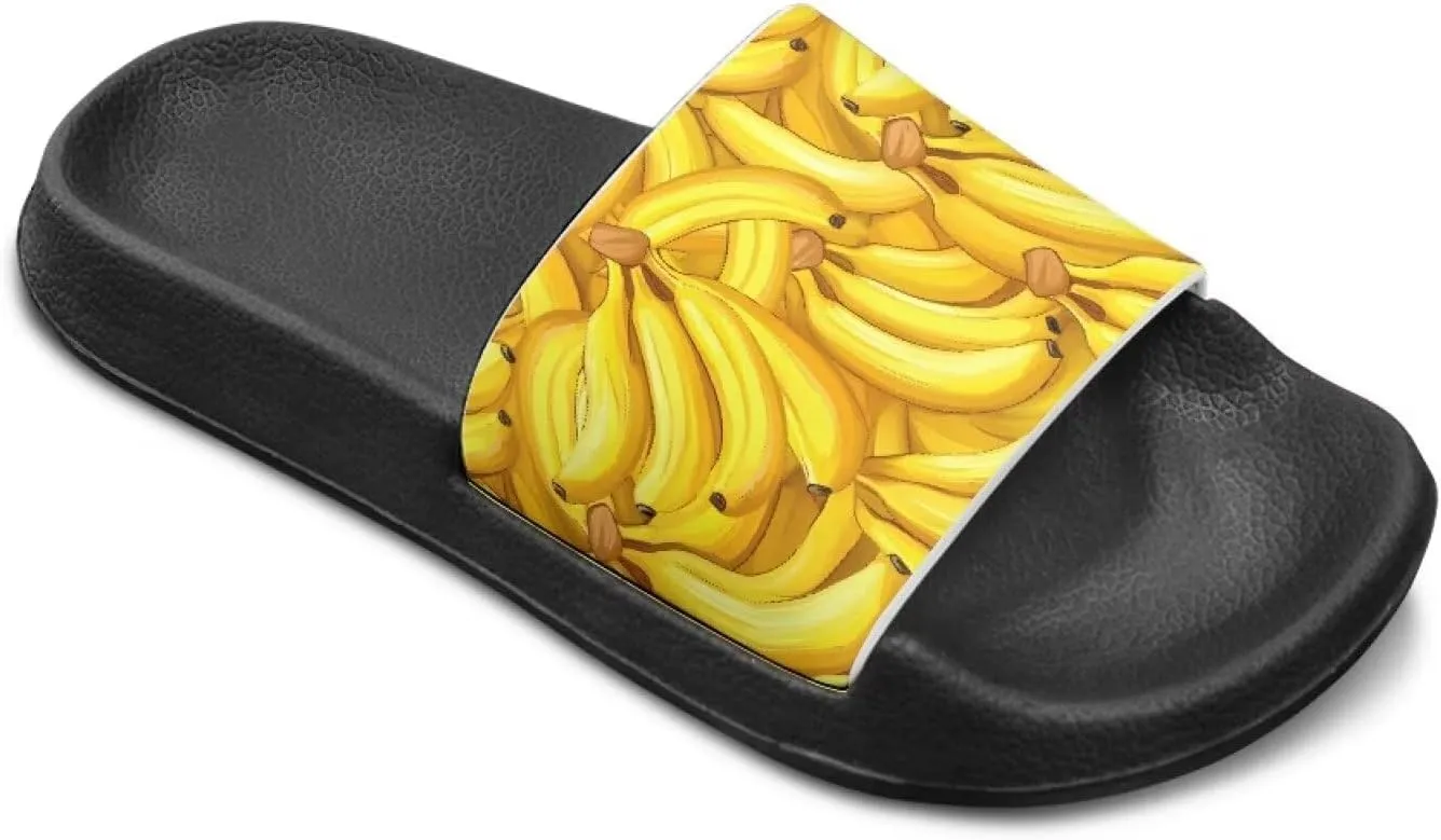Boy & Girls Slide Sandals Summer Shoes Kids Shower Slippers Non Slip Girls Sandals