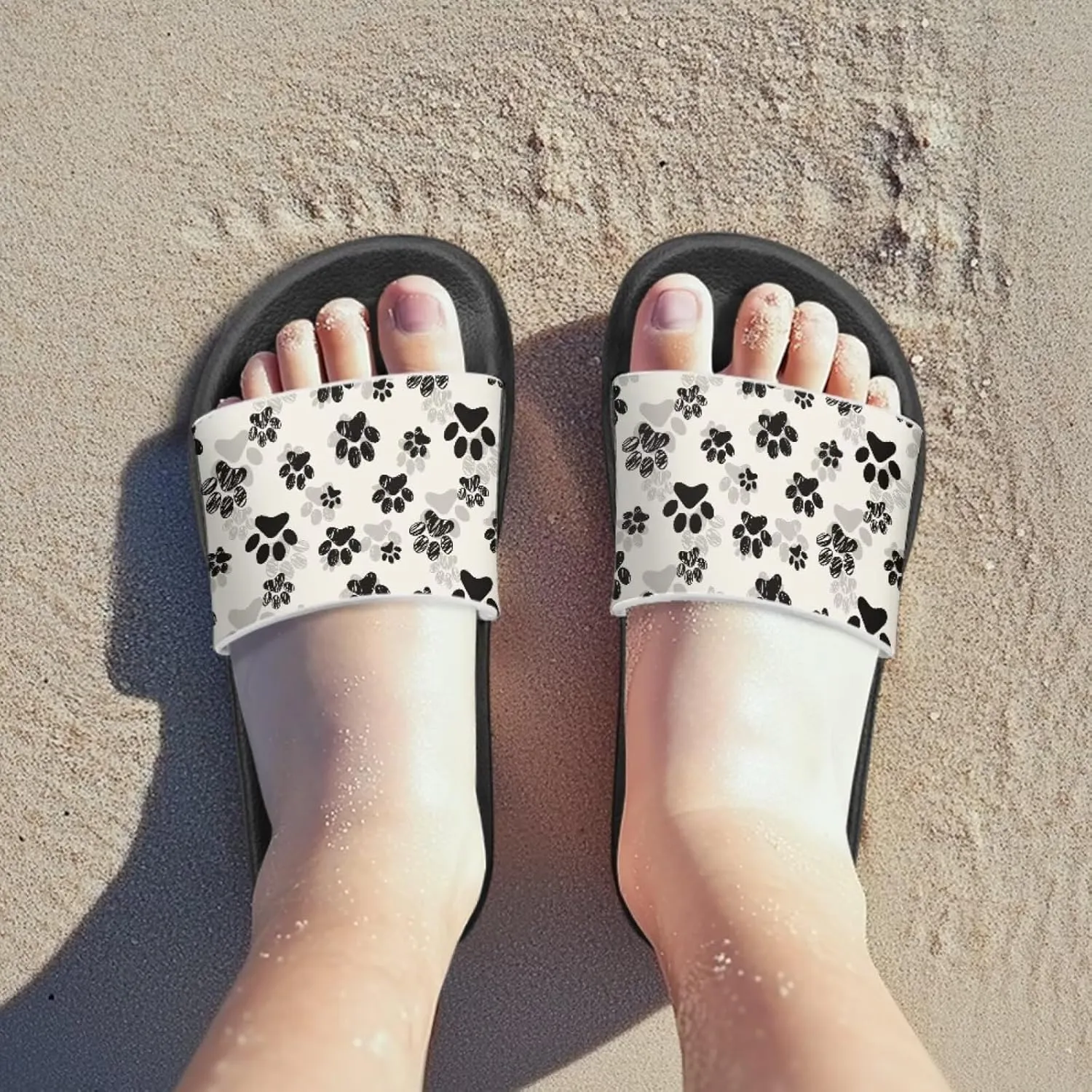 Boys Slides Non-slip Toddler Boys Cute Shower Slippers Toddler Flip Flops Beach Pool Sandals Play Family Gatherings Outdoor