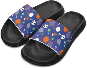 Boys Slides Non-slip Toddler Boys Cute Shower Slippers Toddler Flip Flops Beach Pool Sandals Play Family Gatherings Outdoor