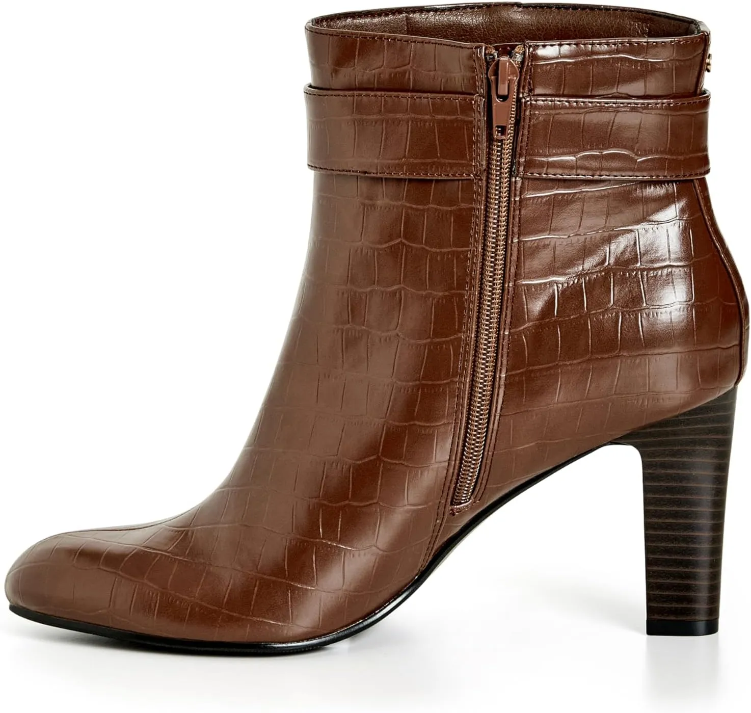 City Chic Women's Wide Fit Tory Ankle Boot