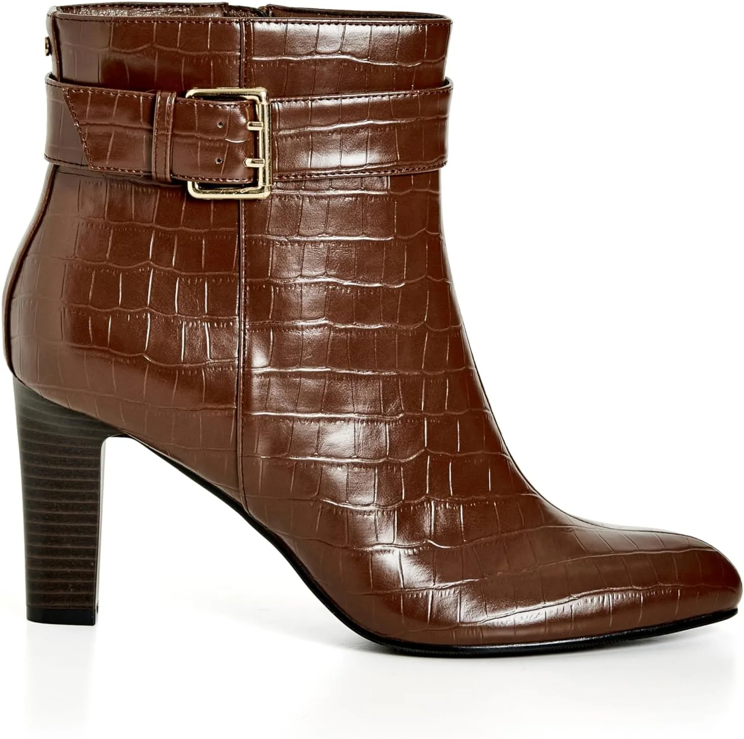 City Chic Women's Wide Fit Tory Ankle Boot
