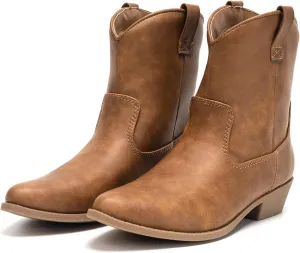 Colgo Women's Ankle Boots - Stylish Cowgirl Boots for Women, Western & Cowboy Boots, Comfortable Fashion Short Boots & Short Booties for Women