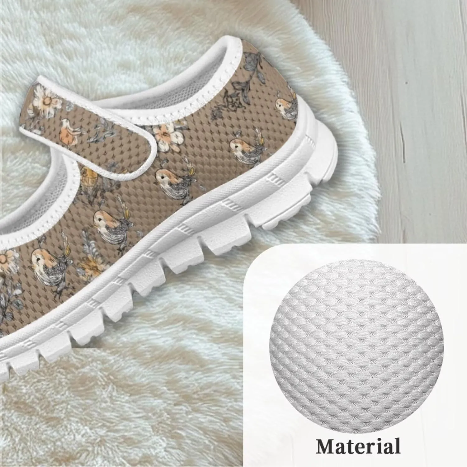 Coloranimal Girls Mary Jane Shoes Dance Shoes for Kids Princess Shoes Girls Ballet Dress Shoes Magic Sticker Mary Jane Flats