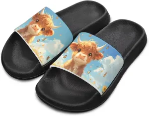 Comfortable Girls Sandals Toddler Kids Shower Shoes Summer Slippers Girls Flip Flops