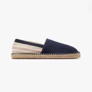 Contrast Suede Price-conscious Multi Coloured Man UK Espadrilles. Professional-grade Size-7 Zara Split