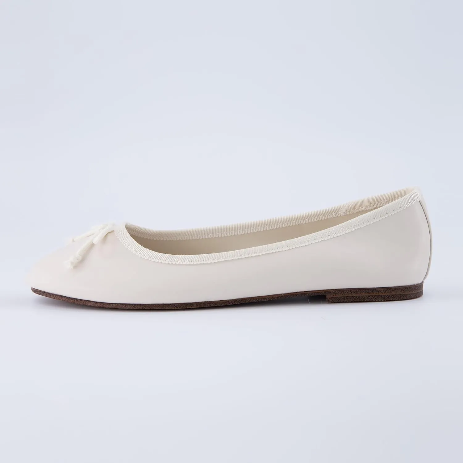 CUSHIONAIRE Women's Como Bow Flat with  Memory Foam and Wide Widths Available