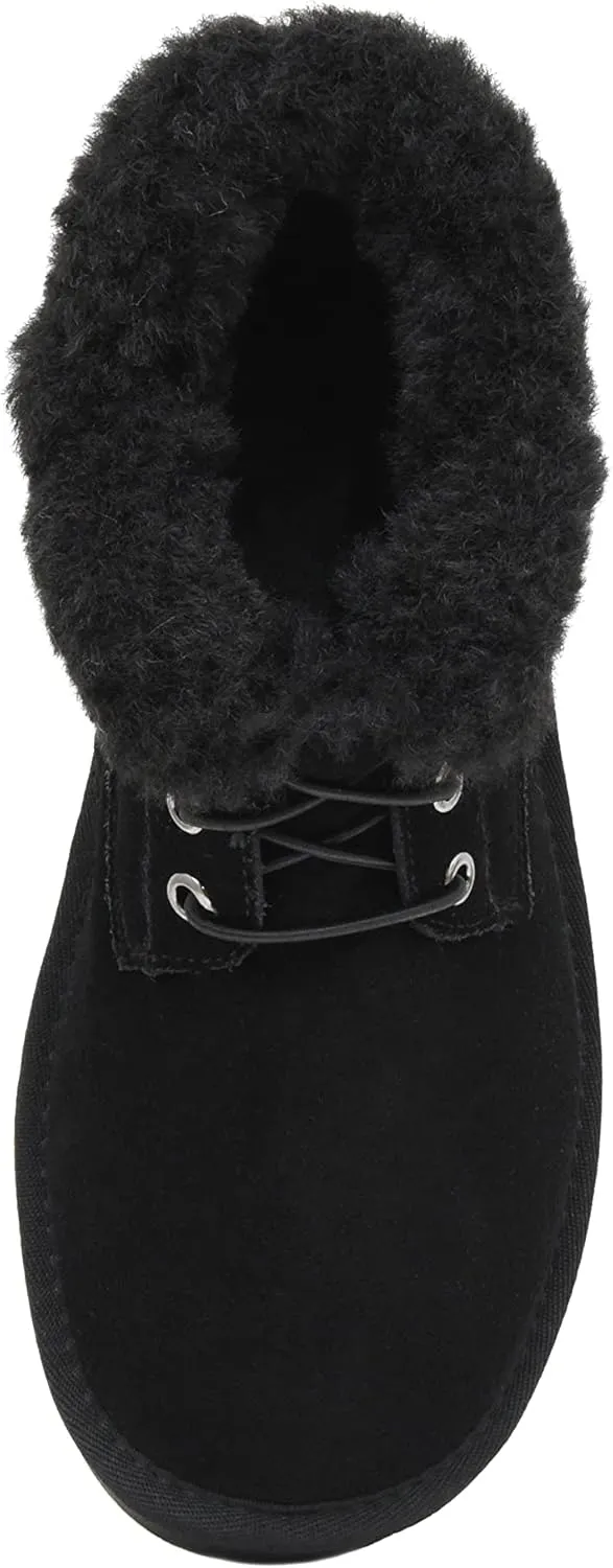 CUSHIONAIRE Women's Hope short pull on boot  Memory Foam