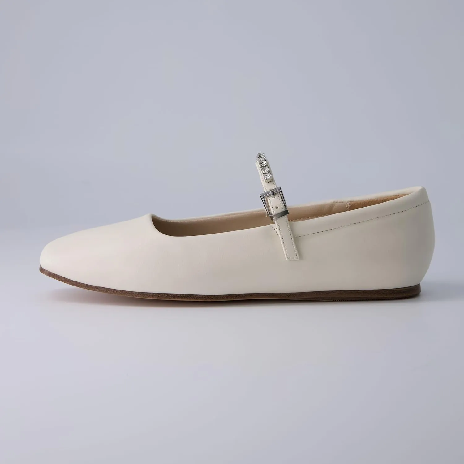 CUSHIONAIRE Women's Sleeper Mary Jane Flat with  Memory Foam and Wide Widths Available