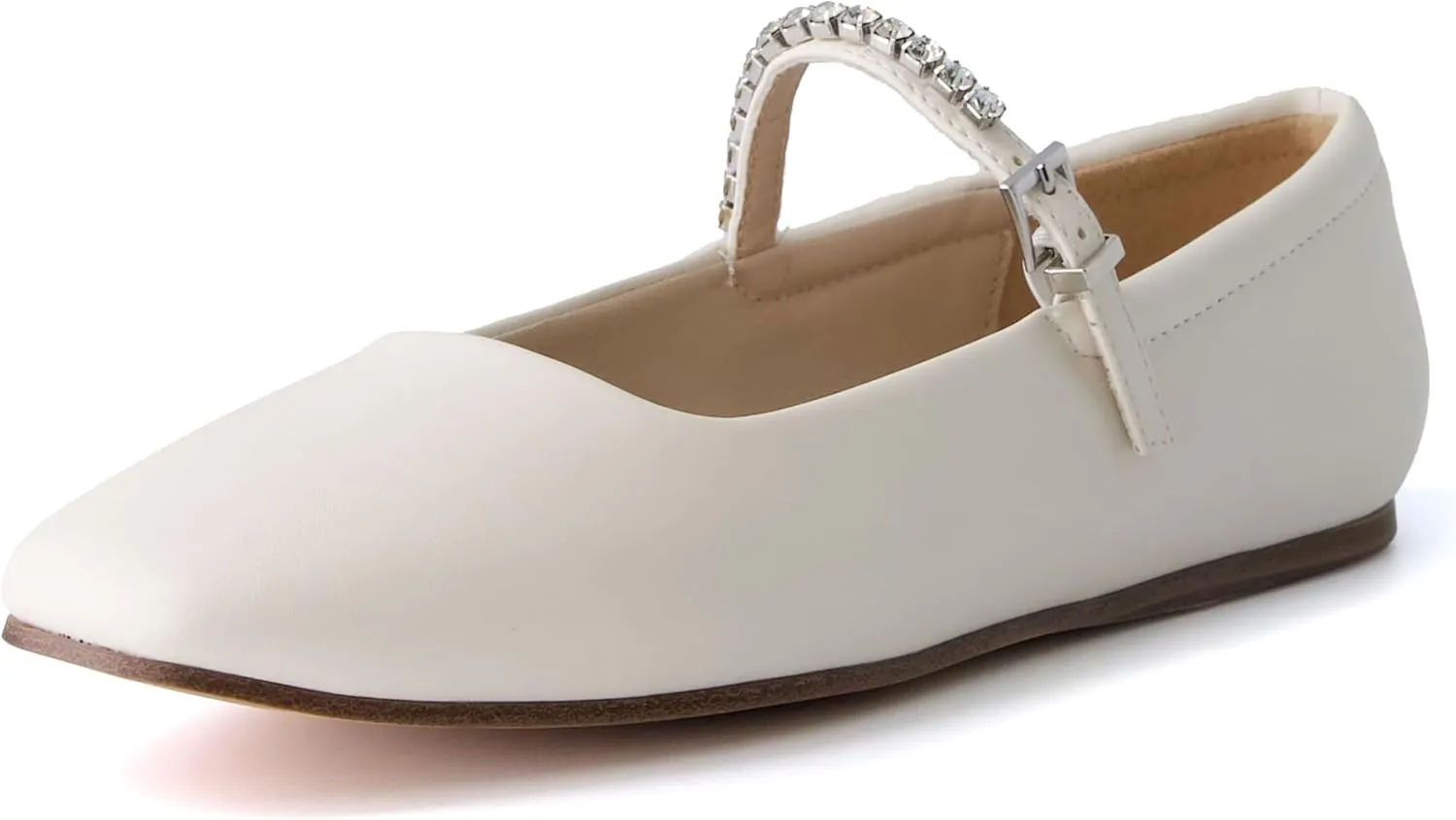 CUSHIONAIRE Women's Sleeper Mary Jane Flat with  Memory Foam and Wide Widths Available