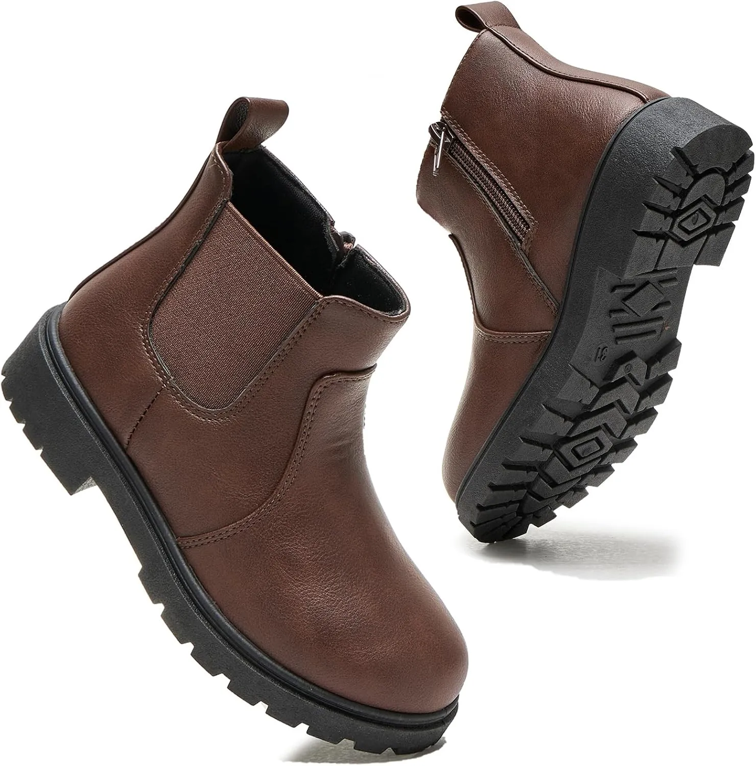 Daclay Girls' Boots Children's Boots Outdoor Boots Girls' Plush Short Boots Boys' boots