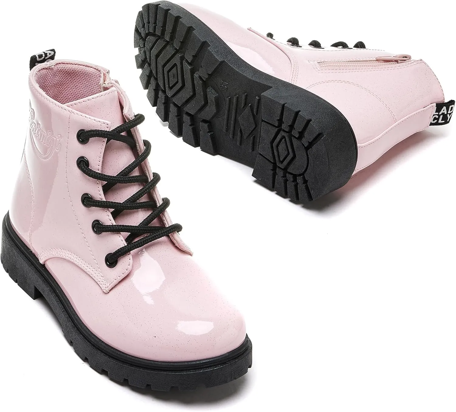 Daclay Girls' Boots Children's Boots Outdoor Boots Girls' Plush Short Boots Boys' boots