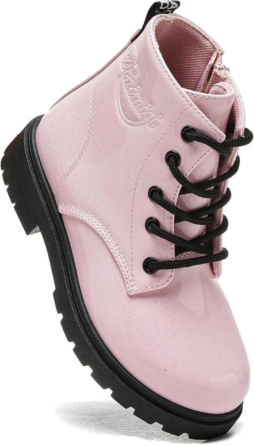 Daclay Girls' Boots Children's Boots Outdoor Boots Girls' Plush Short Boots Boys' boots