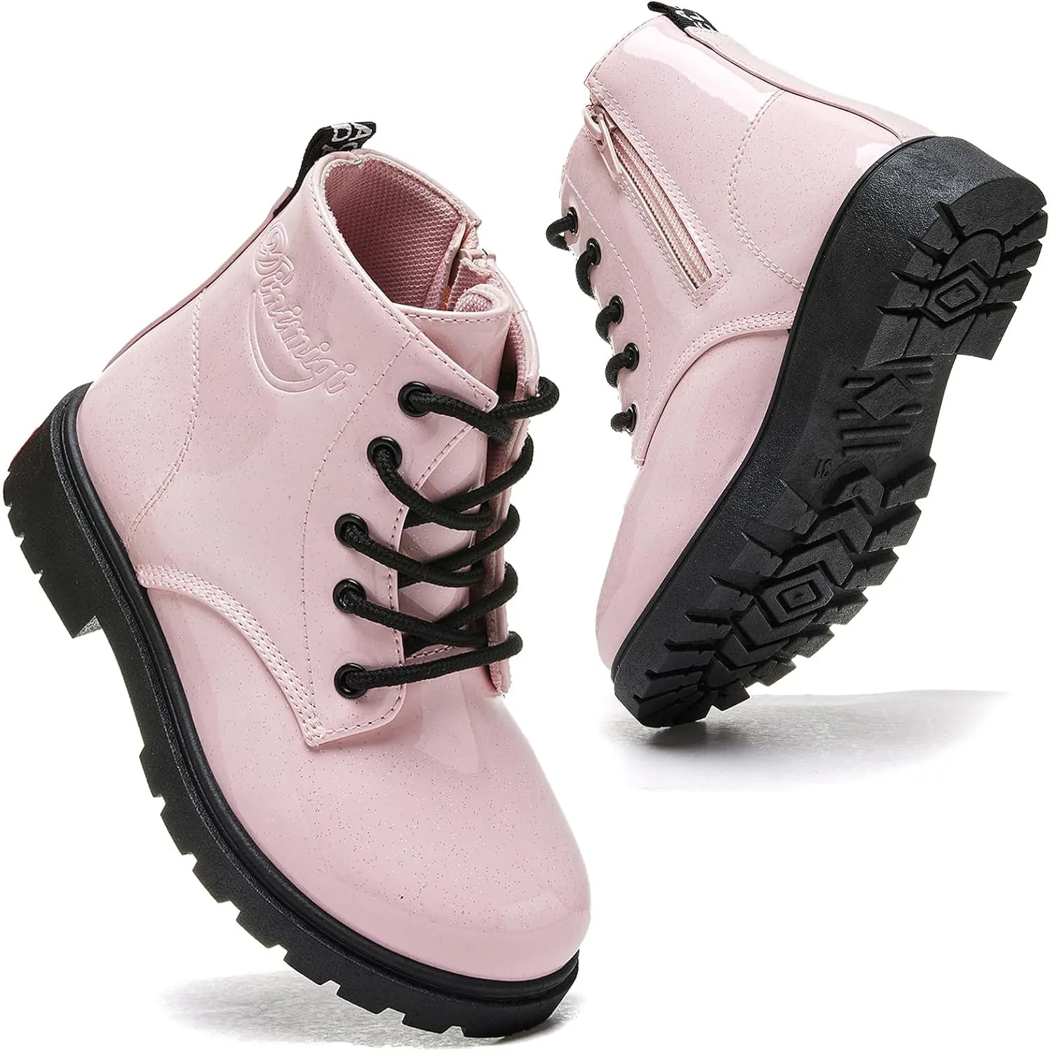 Daclay Girls' Boots Children's Boots Outdoor Boots Girls' Plush Short Boots Boys' boots