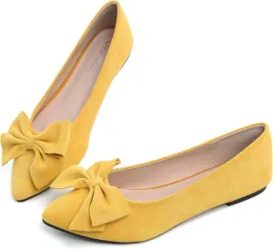Dear Time Women's Ballet Flats Dress Ballet Shoes Slip on for Office Work Comfortable Shoes