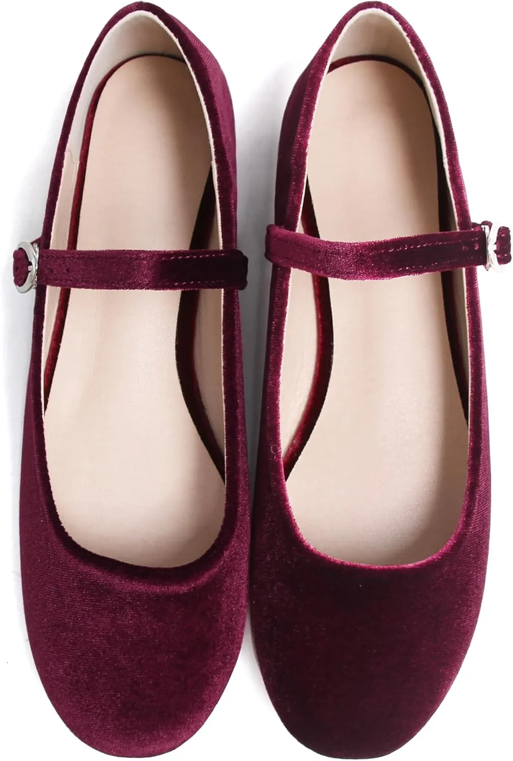 Dear Time Women's Square Toe Ballet Flats Elegant Comfortable Mary Jane Flats Dress Flats Shoes