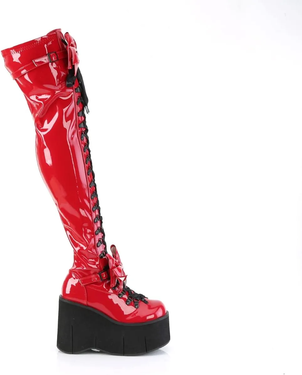 Demonia Women's Kera-303 Thigh-high Boots